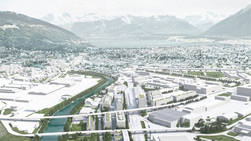 Area development vision for Thun North