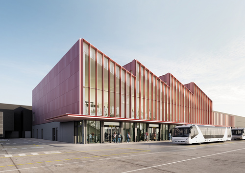 Aeroporto di Bologna ampliamento hall partenze Schengen