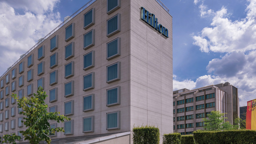 Hilton Geneva, Exterior View of the Hotel