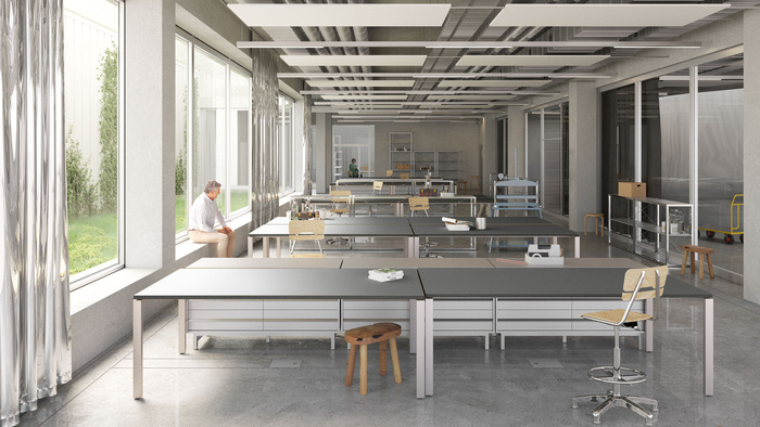 Atelier, Erweiterungsbau, Nationalbibliothek Bern