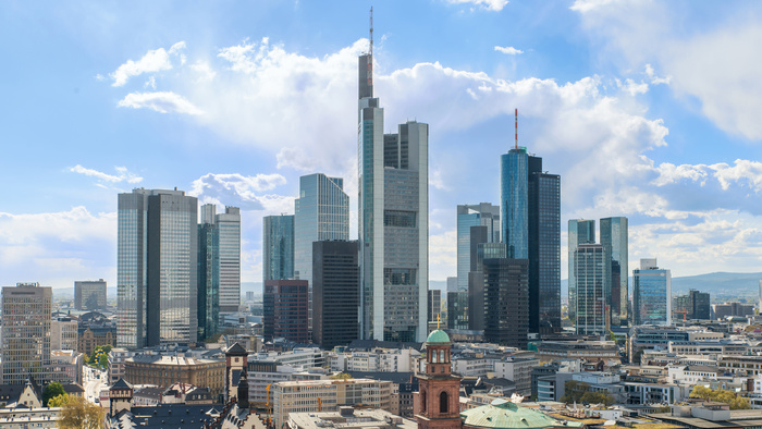 City with skyscrapers