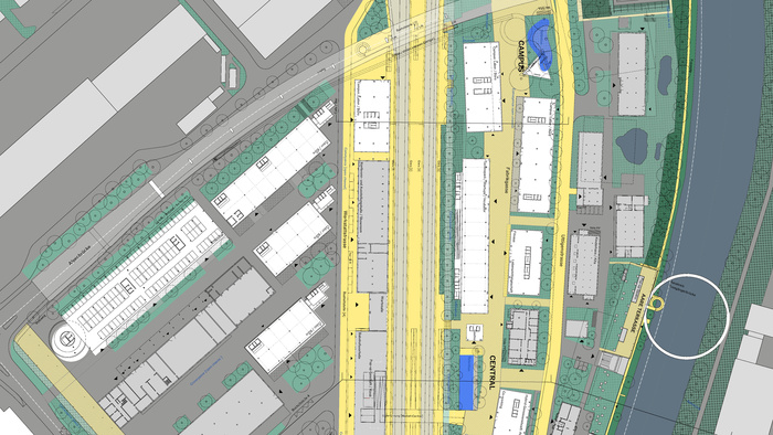 Site Plan for the Thun North Development Project